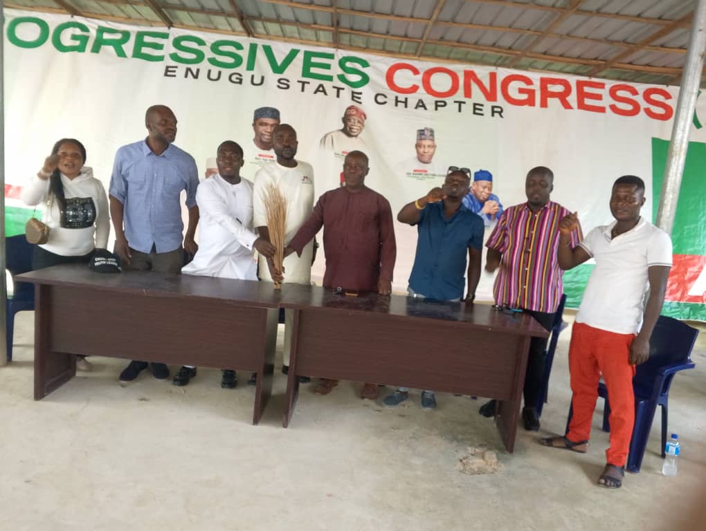 JUST-IN: Ezeh-Led Enugu APC Youths Call For Dialogue, Reject Protest, Say One Year Insufficient To Judge President Tinubu 