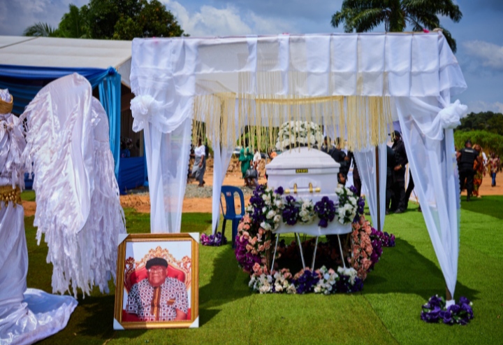 Emotions, Encomiums Flow at Burial of Engr. Raymond Okenwa, MNI, OON