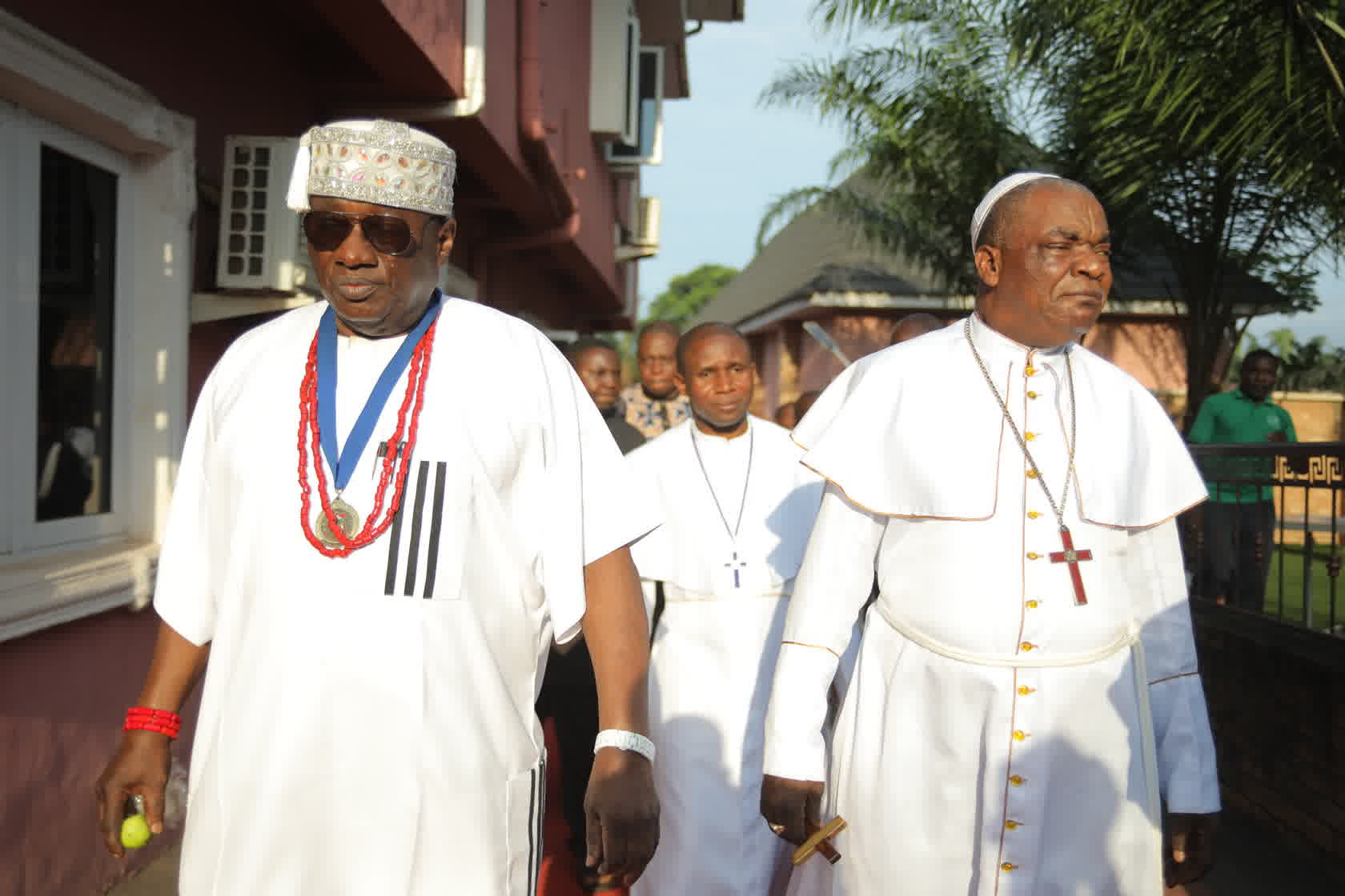 Chief Nwabueze Nnamani Hosts Methodist Church Prelate During Apostolic Visit to the Diocese